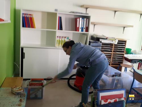Rajeunissement des salles de classe - retour en images
